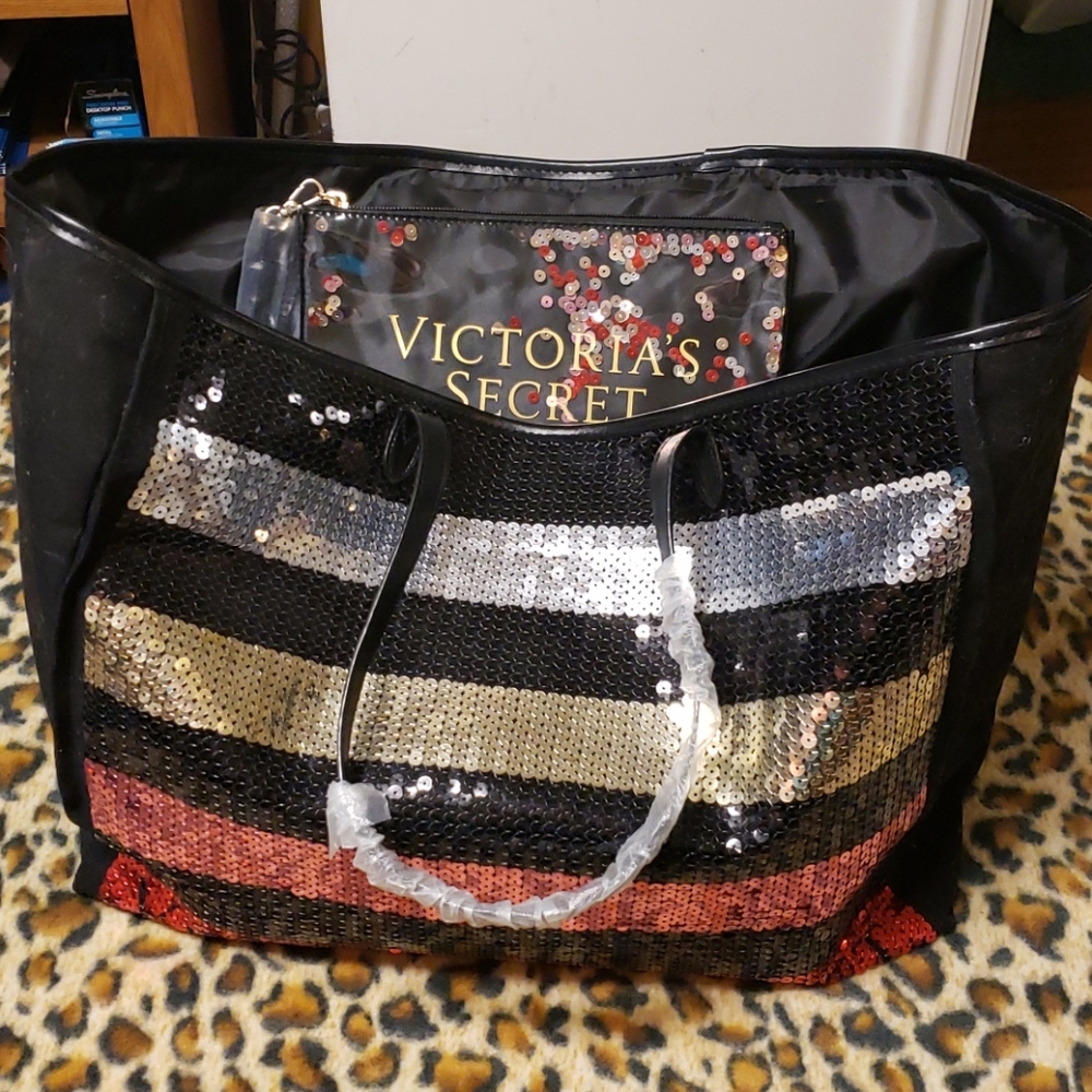 Victoria Secret tote bag, Clutch & HardCandy